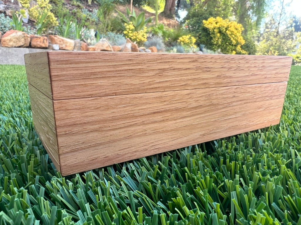 Keepsake Box - Pecan & Leopardwood