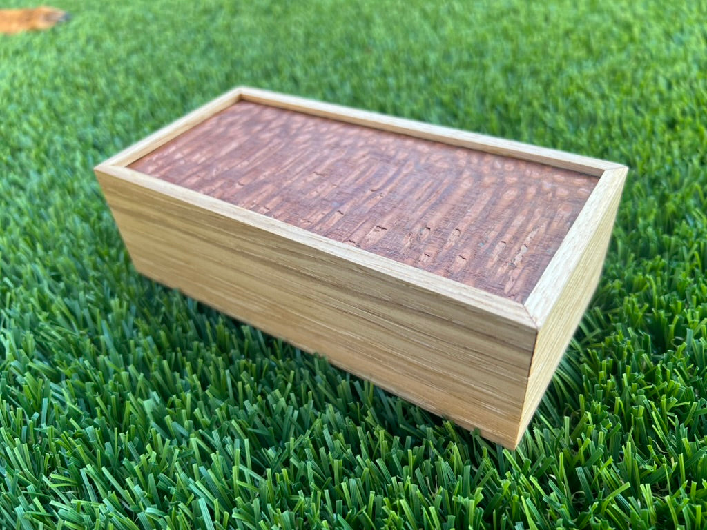 Keepsake Box - Pecan & Leopardwood