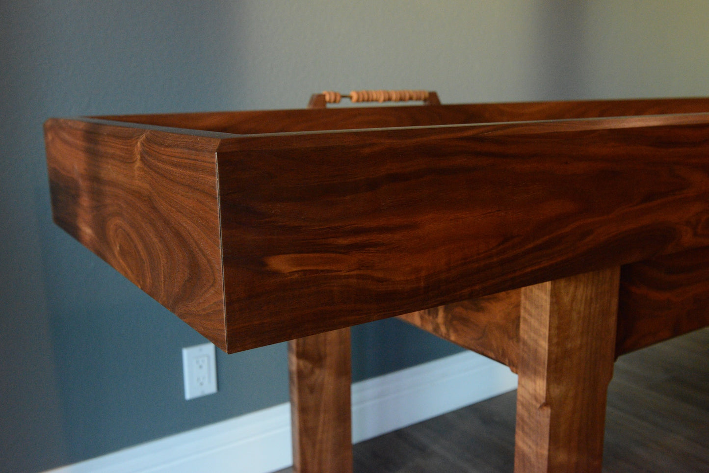 Shuffleboard Table - Walnut & White Oak