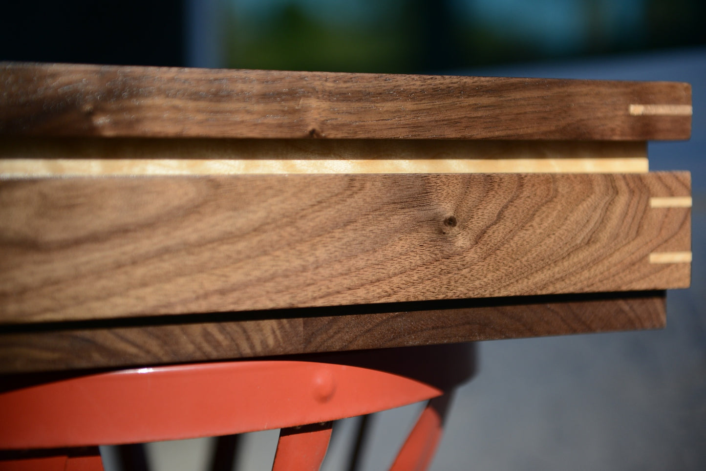 Chess Set - Walnut, Leopardwood, Curly Maple