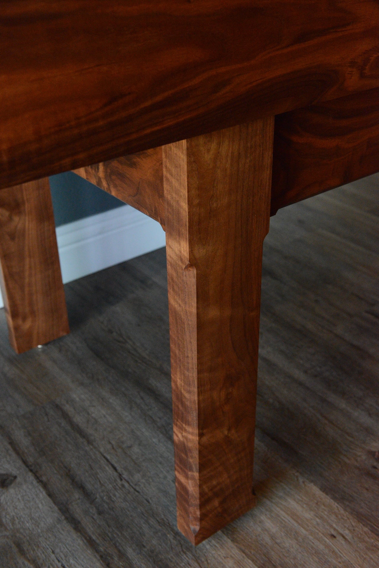 Shuffleboard Table - Walnut & White Oak