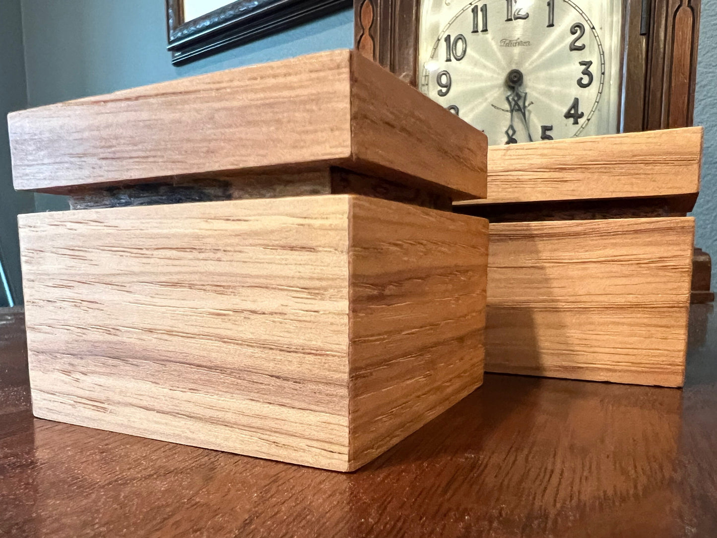 Pair of Boxes - Pecan & Bocote